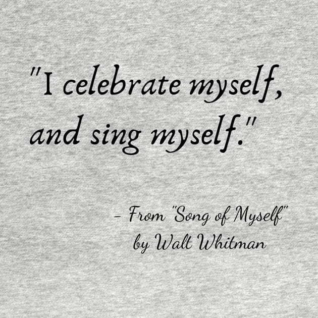 A Quote from "Song of Myself" by Walt Whitman by Poemit